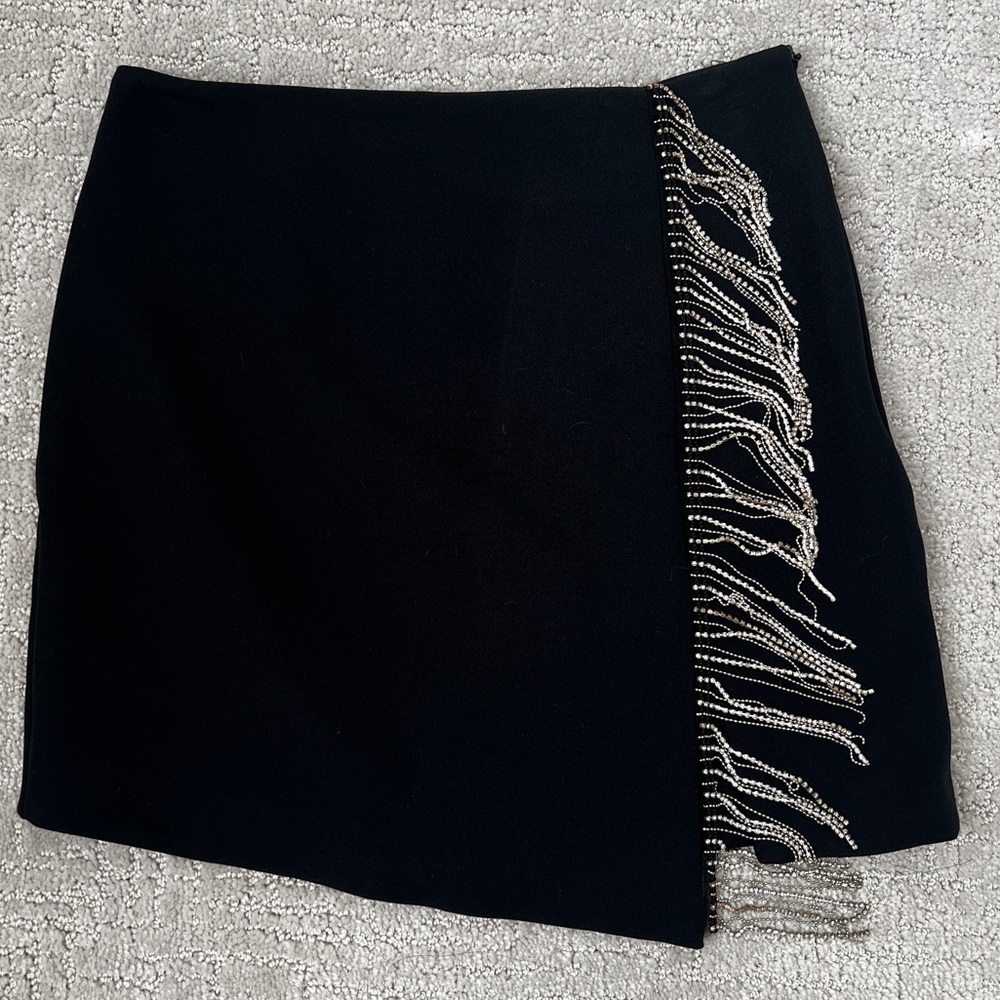 Zara rhinestone mini skirt